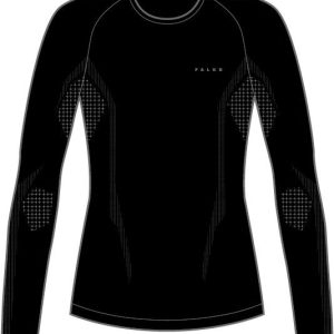falke woman wool shirt black